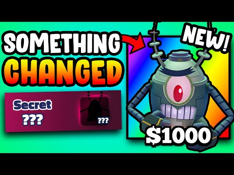 I GOT FIRST NEW SECRET RARE CYBORG PLANKTON?? (FIRST EVER UPDATE)