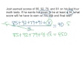 Exploring Mean and Median through Missing Scores