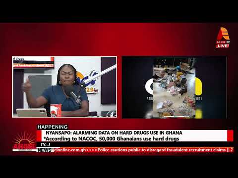 The reasons behind the involvement of over 50,000 Ghanaian youths in hard drug activities have been