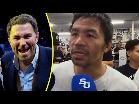 Manny Pacquiao HITS BACK at Eddie Hearn ‘NO SHOT’ REMARK & TALKS Conor Benn