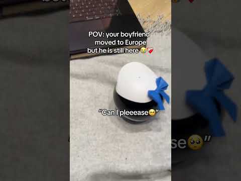 He really misses me ๐ญ๐#couples #longdistancerelationship #ldr #robot