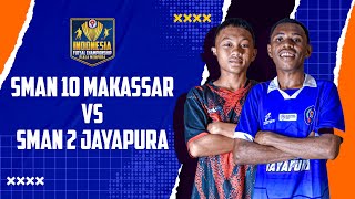 SMAN 10 Makassar VS SMAN 2 Jayapura I Perebutan Juara 3 Indonesia Futsal Championship Piala Menpora