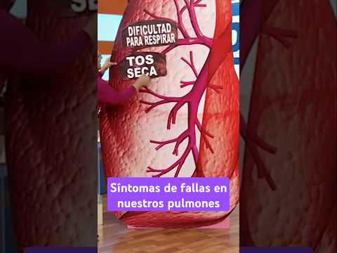 Síntomas de fallas en nuestros pulmones #respiración #fibrosispulmonar #tosseca #salud #fatiga