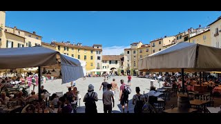 Wunderschöne Toskana: Lucca (mit Villa Reale di Marlia und Viareggio beach, Italy)