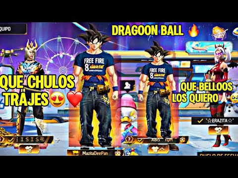Estas chicas interesadas ven que hago el emote que se transforma en GOKU y pasa esto😱🤡