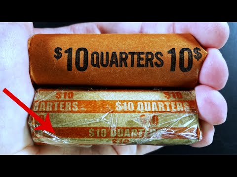 I FOUND AN ENTIRE BOX OF HAND-WRAPPED QUARTER ROLLS: LET'S SEE WHAT'S INSIDE!