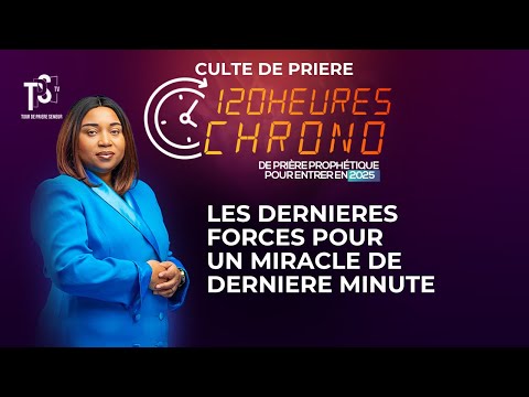 CULTE DE PRIÈRE |  Les dernières forces pour un miracle de dernière minute Proph Fridha Manzioni