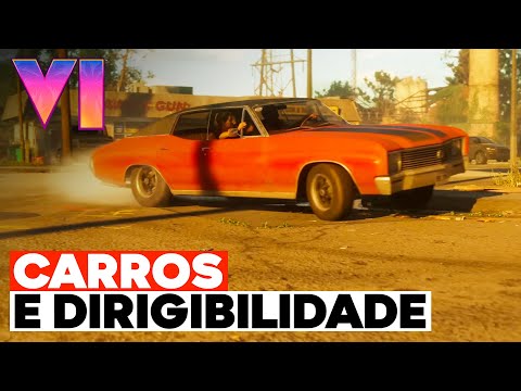 GTA 6: DIRIGIBILIDADE e GAMEPLAY dos CARROS