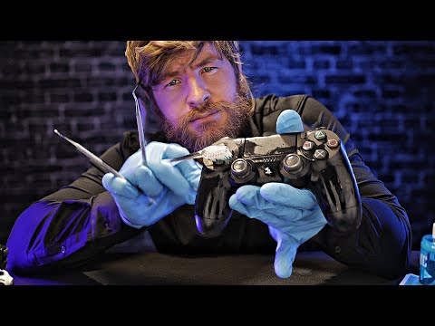 [ASMR] Professional PlayStation Controller Deep Clean 🎮✨