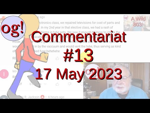 Commentariat 13: 17 May 2023