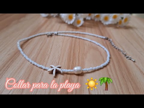 Collar para Playa 🌴☀️ Super fácil y rápido #diy #handmade #youtube #summer