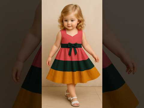 easy tricks baby frock cutting and stitching/tips #babyfrock #sewinghacks #fashion #shorts #viral