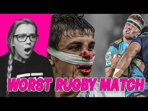 AMERICAN REACTS TO WORST RUGBY MATCH | AMANDA RAE