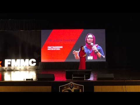 The art of being yourself | Dr Aqsa Shaikh | TEDxFMMC