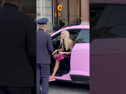 Millionaire Queen arrive in Monaco 👑 #monaco #millionaire