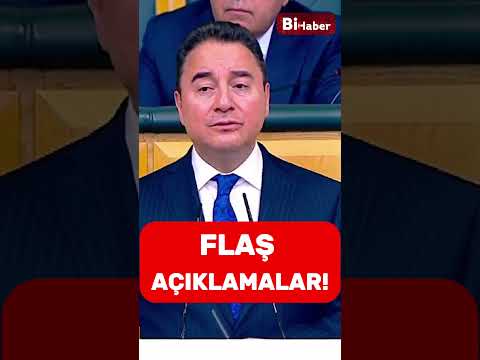 Ali Babacan'dan FLAŞ Açıklamalar! #shorts