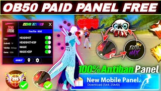 Panal For Mobile FF || Free fire hack New 🔥 FF Panel || free Fire panel Ob50 😈 FF Max Meta Data File