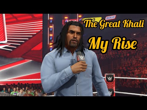 The Great Khali My Rise WWE2K23  #wwe @WWE @CuLts2KGaMinG #day1