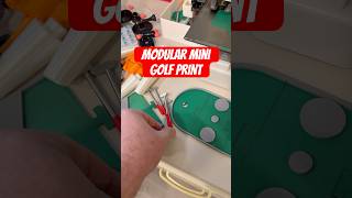 Modular mini golf 3d print