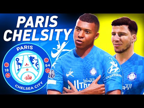 E se PSG, Chelsea e City fossem UM SÓ? | "Modo" FUSÃO | FIFA