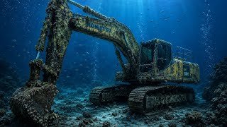 Abandoned Komatsu PC800 Excavator at the Bottom of the Deep Ocean — Complete Restoration! | ASMR