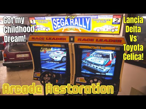 I got a Sega Rally Arcade! Lets Restore and Repair it!