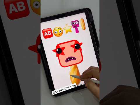 I made Sprunki OC Ten Numberblocks with emojimixing #sprunki #numberblocks #emojimixing #sprunkioc