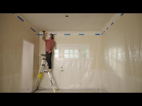 How to Remove Popcorn Ceilings