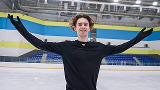YouTube video thumbnail: From Shopping Mall ice Rink to Olympic Gold: the Rise of Kazakh Skater Mikhail Shaidorov