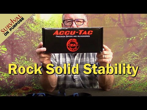 How To Install Accu-Tac Bipod On A  Rifle With Sling Studs