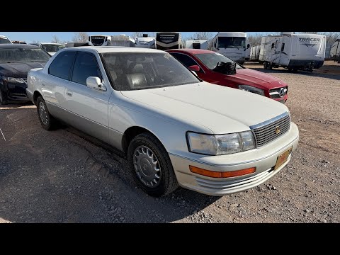 I Found a Cheap MINT Lexus LS400 at Copart!