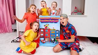 Maria Rescue mission with heroic professions Heroes toys for children