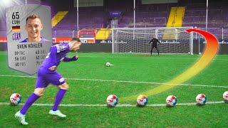 Can a Amateur beat a 65-FIFA Rated PRO Football Player? 🔥⚽