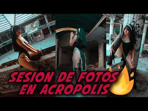 SESION DE FOTOS EN ACROPOLIS LA PLAZA ABANDONADA 😱😱 /ESTEFAN CZ