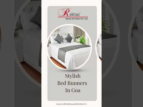 Stylish bed runners in Goa