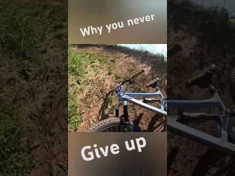 Why you never Give up.   Weston Crashed during this single elimination run Dual Slalom run.   #bike