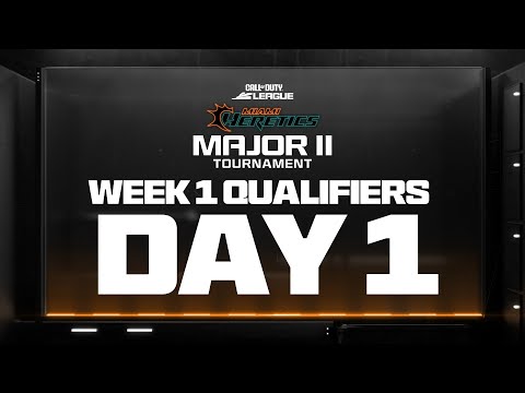 Call of Duty League Major II Qualifiers | Week 1 Day 1