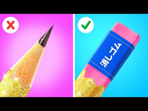 先生 VS 自分 チャレンジ | 学校サバイバルハック！ヒント & DIY ガジェット アイデア by 123 GO!