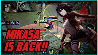 Fanny Mikasa? Former Top 1 Global Fanny | Rusty now guys 😞