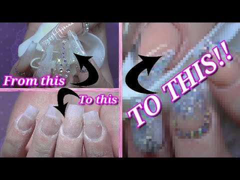 Nail Challenge 1 - From XXL to XXS Nails | Can I Make Very Short Nails Cute | ABSOLUTE NAILS