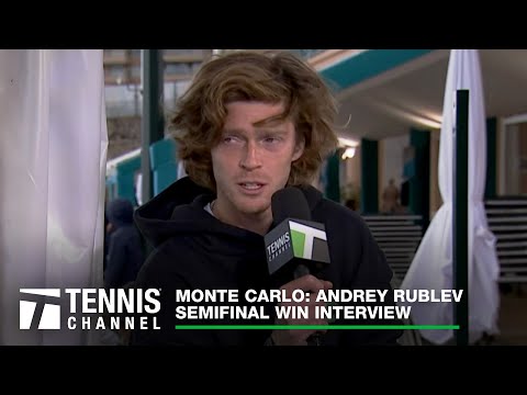 Andrey Rublev Smiling His Way Through to Second Final in Monte Carlo | 2023 Monte Carlo Semifinal