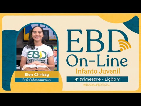 EBD - Lição 9 [Pré-Adolescentes] 4º Trimestre de 2024 - Diga não a mentira! - Ieadalpe - 01/12/2024.