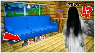 FRANZ & JOJO KETAKUTAN ADA PENAMPAKAN KUNTILANAK di MINECRAFT