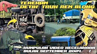 Detik² Truk Blong Rem // Kecelakaan Beruntun Di Sitinjau Lauik ( Video September 2024 )