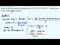 Mean, Average, and Weight Calculations