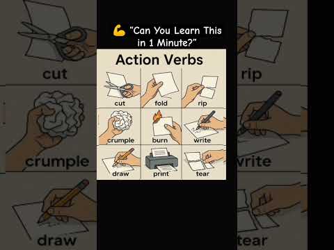 💪 “Can You Learn This in 1 Minute?”#englishlanguage #englishlearning #languagelearning