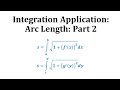 Arc Length and Derivatives Concepts