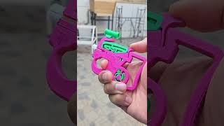 fiz uma MINI AIRSOFT de brinquedo na impressora 3d! #viral