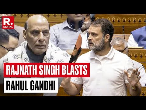 Rajnath Singh Blasts Rahul Gandhi For Misquoting Army Chief's Comments on China