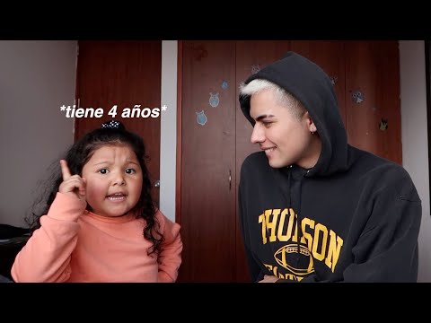 HACIÉNDOLE PREGUNTAS A MI PRIMITA DE 4 AÑOS *me enseña karate*